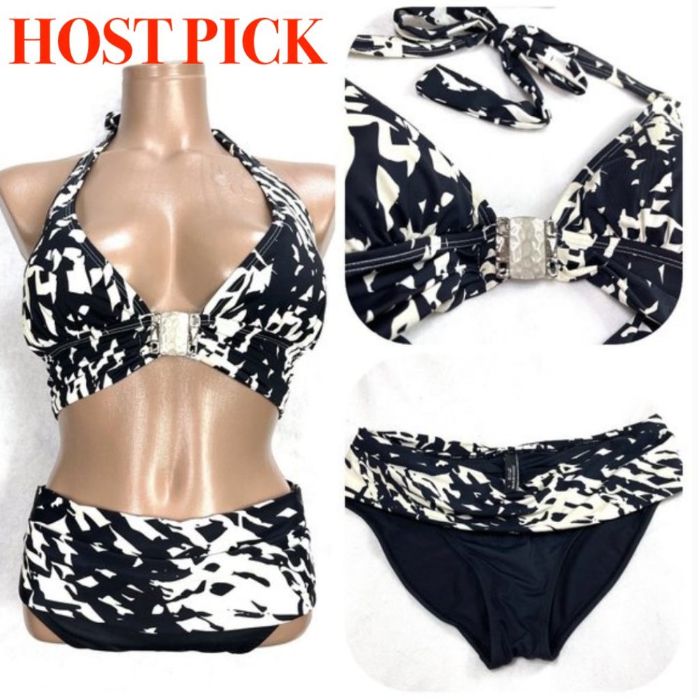 Jones New York 2 pieces swim halter set